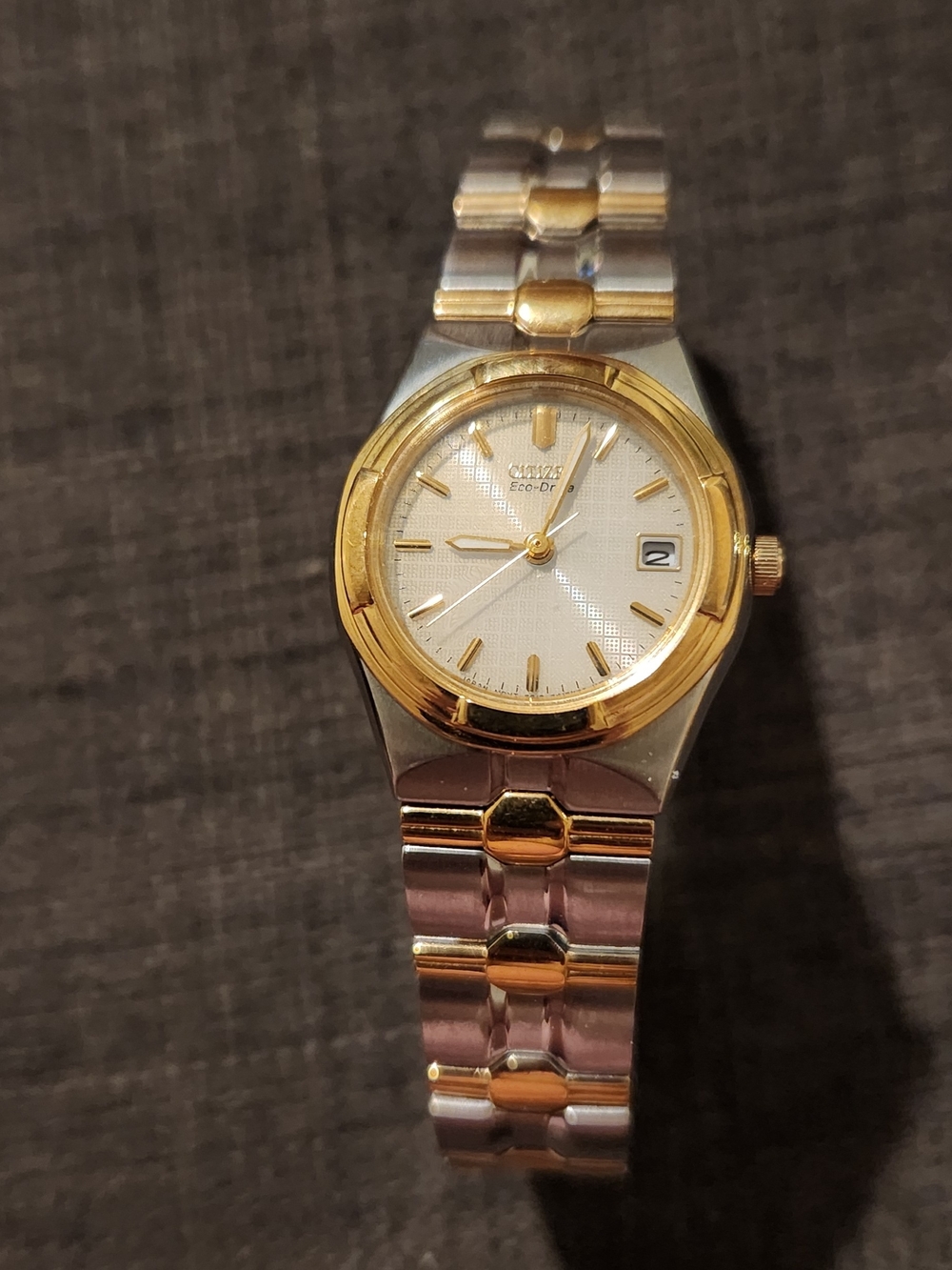 Citizen Eco-Drive Two-Tone Ladies Watch - Gold & Silver